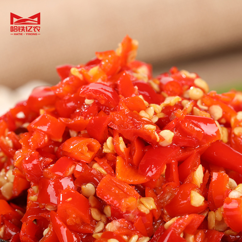哈铁亿农 剁椒酱2.3kg/瓶高清大图