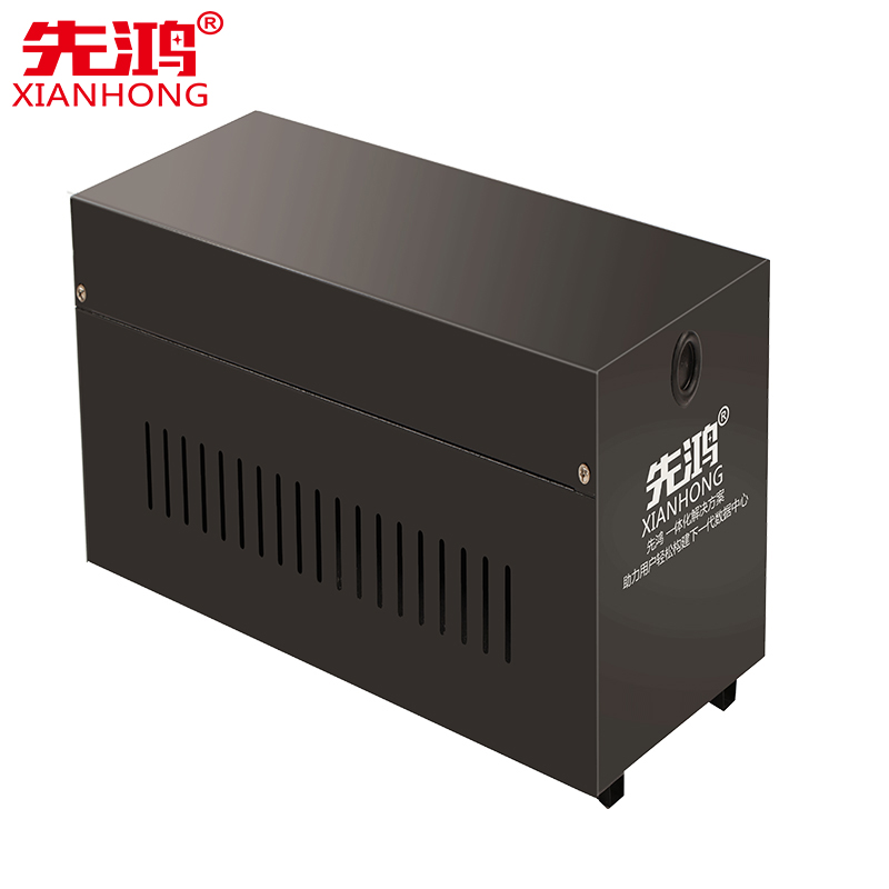 先鸿UPS不间断电源UPS电池柜XHC2电池箱12V38ah/12V24ah电池2节装电池架高清大图
