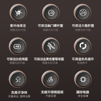 欢呼好太太紫外线消毒鞋柜鞋子快速烘干消毒柜烘鞋器除臭干洗店拖鞋美容院138升K8 五层架
