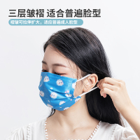 名创优品(miniso) 非人哉系列一次性平面口罩/组合6片装
