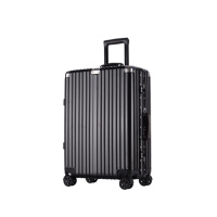 西蒙王子(SIMON PRINCE) 8011 复古格拉杆箱旅行箱男女通用 24寸 单个装