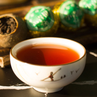 序木堂小青柑32g陈皮普洱茶宫廷普洱熟茶叶云南橘桔普茶