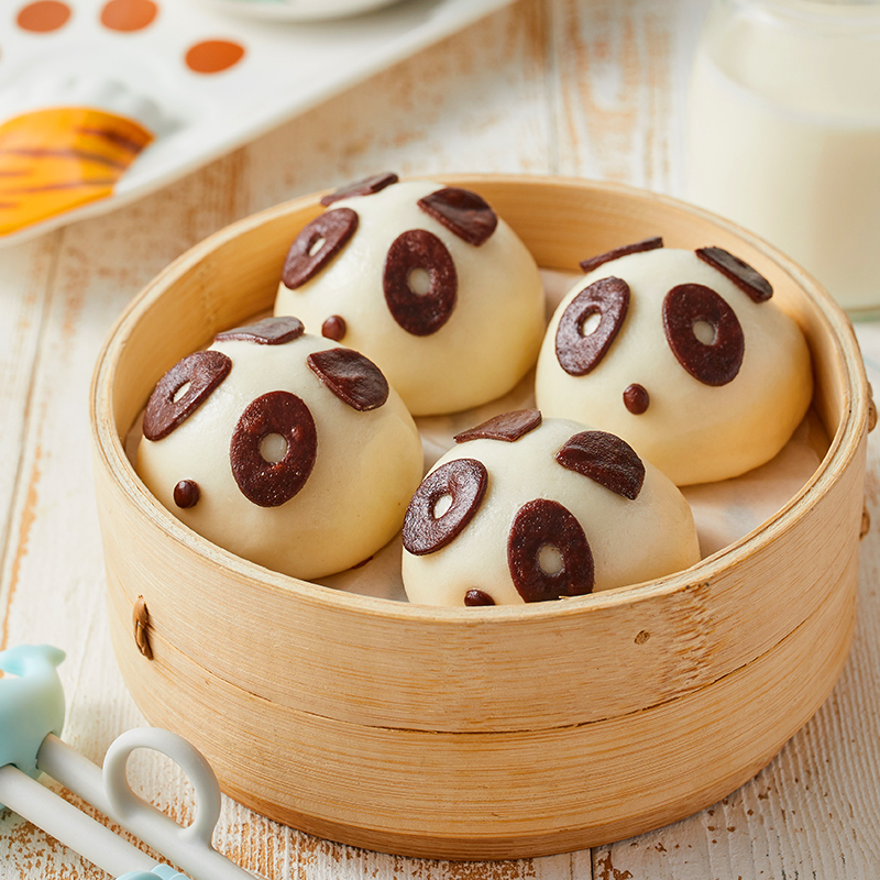 思念臻品奶黄熊猫包300g