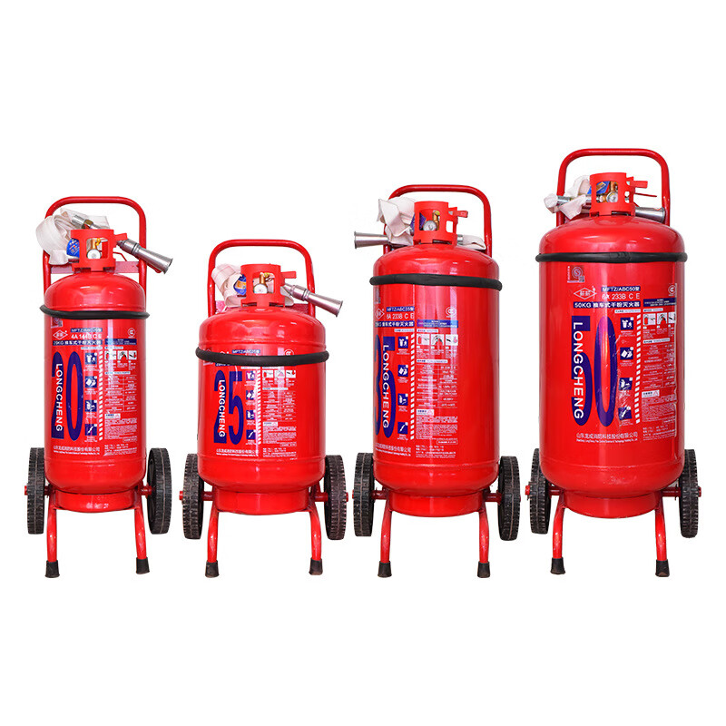 薪薪 MFTZ/ABC25型 灭火器 推车式干粉灭火器 25公斤 (单位:个)(起订量1个)高清大图
