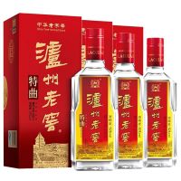 泸州老窖特曲酒52度老字号高度浓香型白酒小酒单瓶盒装165ml