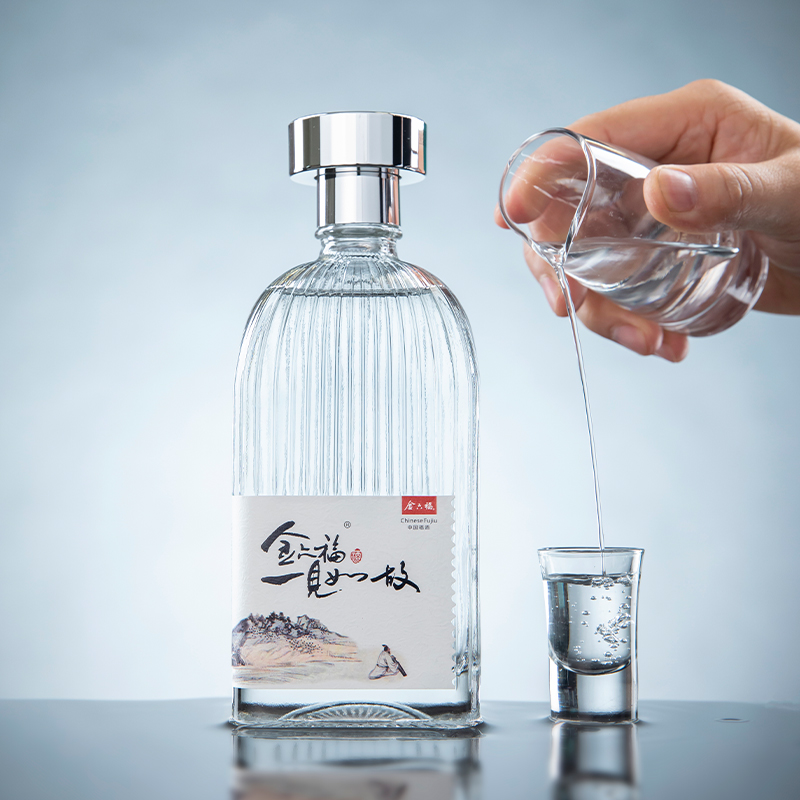 金六福一见如故508度500ml4瓶雅致香型白酒整箱固态法酿造优级白酒