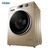 海尔(Haier) 8公斤变频滚筒洗衣机全自动洗烘一体 静音 一级能效 G80629HB14G