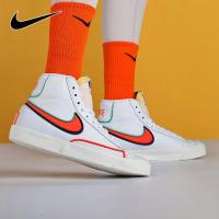 Nike耐克高帮板鞋女鞋2021春季新款休闲鞋白色运动鞋DC1746-103