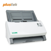 精益(Plustek)PS3140U A4高速扫描仪彩色双面自动馈纸办公文档卡片发票条码识别命名扫描仪