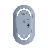 罗技（Logitech）Pebble无线鼠标 雾霭蓝×10个装-B2B