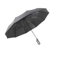 艾逸瑶选 赛博系列环扣手柄全自动商务超大晴雨伞 YS-1848