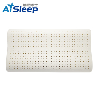 睡眠博士(AiSleep) 人体工学青少年进口乳胶枕 泰国乳胶护颈枕头枕芯 62*32*6/9cm 10-16岁