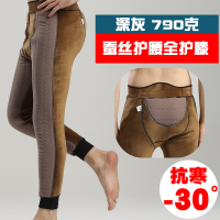 迪鲁奥(DILUAO)授权店铺骆驼绒裤男冬季加绒加厚东北特厚加肥加大修身打底驼绒毛裤保暖裤