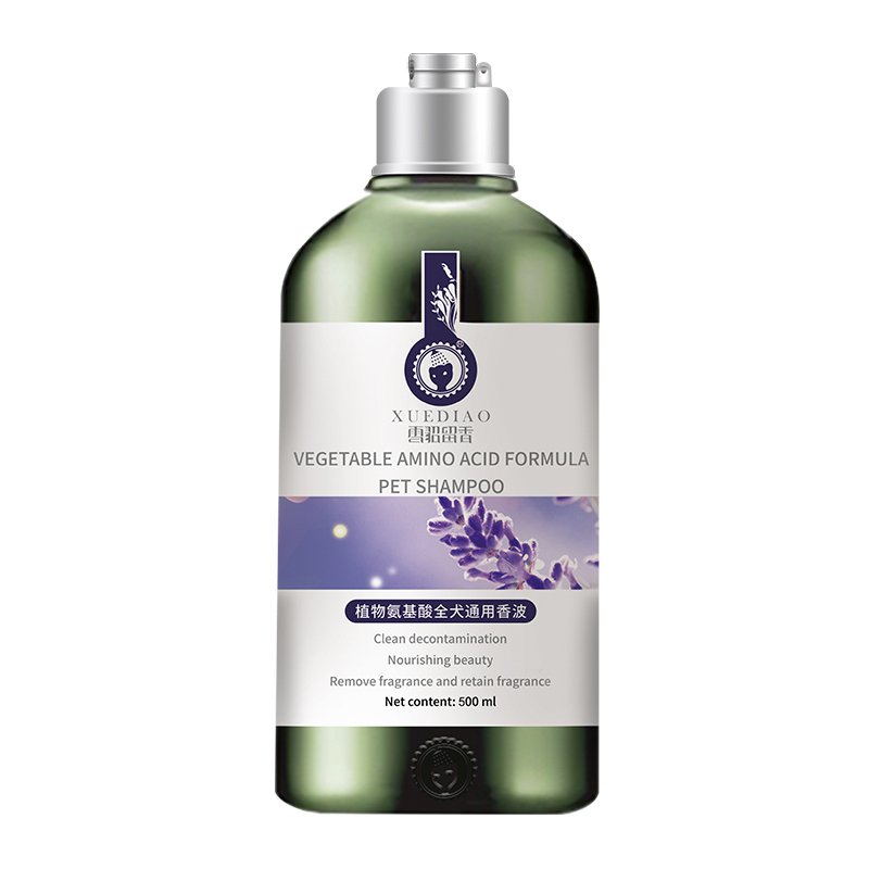 雪貂留香 狗狗沐浴露 植物氨基酸系列全犬通用香波500ML 身体除臭 宠物用品 植物精油沐浴露