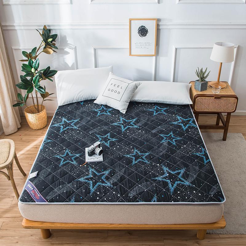 美帮汇床垫软垫家用薄款海绵床垫榻榻米垫子床垫被褥子1.5m1.8米 8号颜色 0.9*2.0m