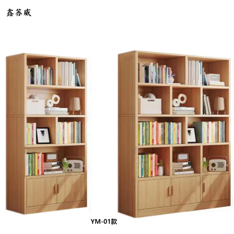 鑫苏威书架1*1㎡ XSWSJ-01-H 平方米高清大图