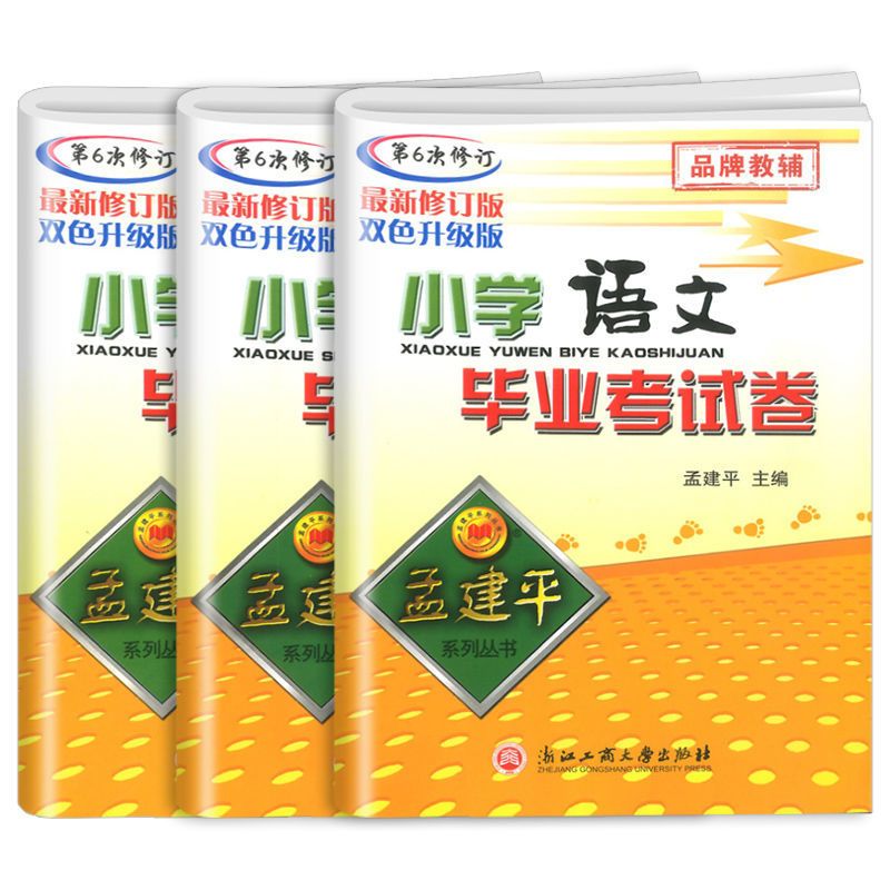孟建平2021小升初小学语文数学英语科学毕业考试卷小升初模拟试卷 小学语文毕业考试卷