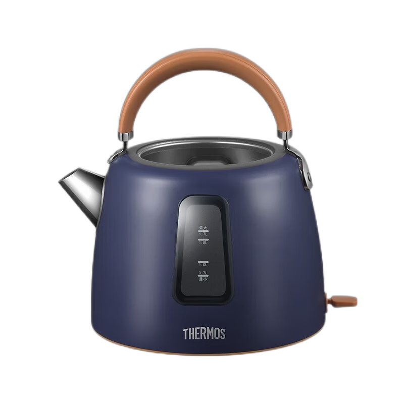 THERMOS 电热水壶304不锈钢大容量1.7L烧水壶 EHA-1325A高清大图