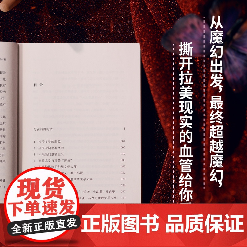 不止魔幻:拉美文学第一课 北贝 野望 侯健/著 马尔克斯 略萨 波拉尼奥 博尔赫斯 拉美文学 西班牙 广西师范大学出高清大图