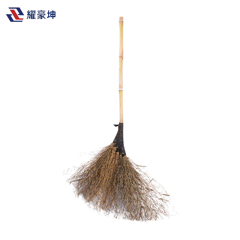 耀豪坤 手工编织黑皮老枝竹扫把 LCC-140*60cm 把高清大图