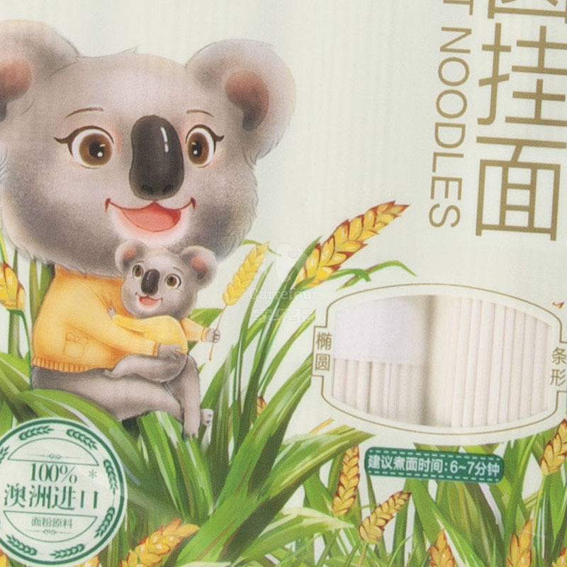 金龙鱼优+澳麦椭圆挂面800g 中式面