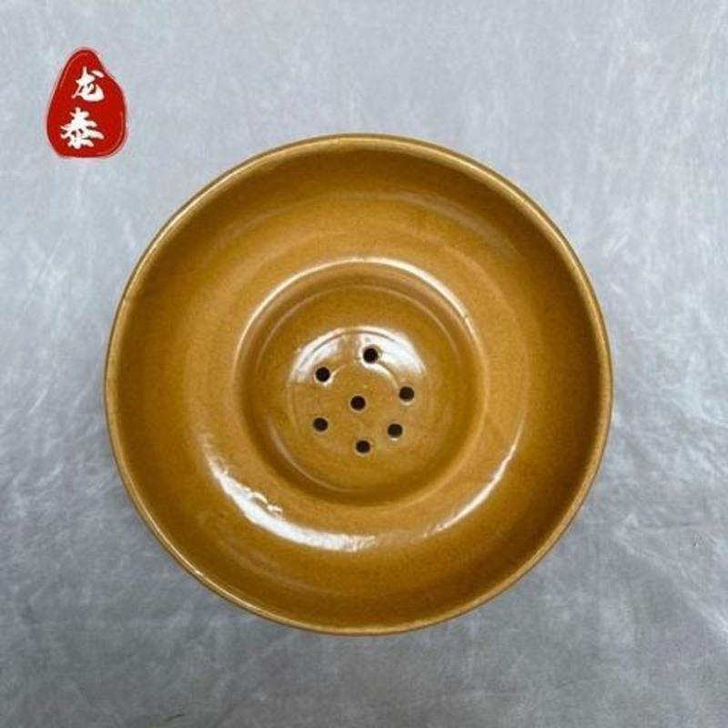 蒸碗() 蒸碗 蒸钵 带孔蒸菜碗 粉蒸肉专用 传统隔水土陶蒸菜器 土蒸笼