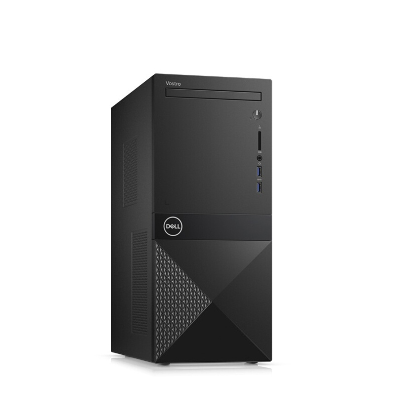 戴尔(DELL) 台式电脑主机 Vostro 3670-R1328R(i3-8100 4G 1T 蓝牙 三年)