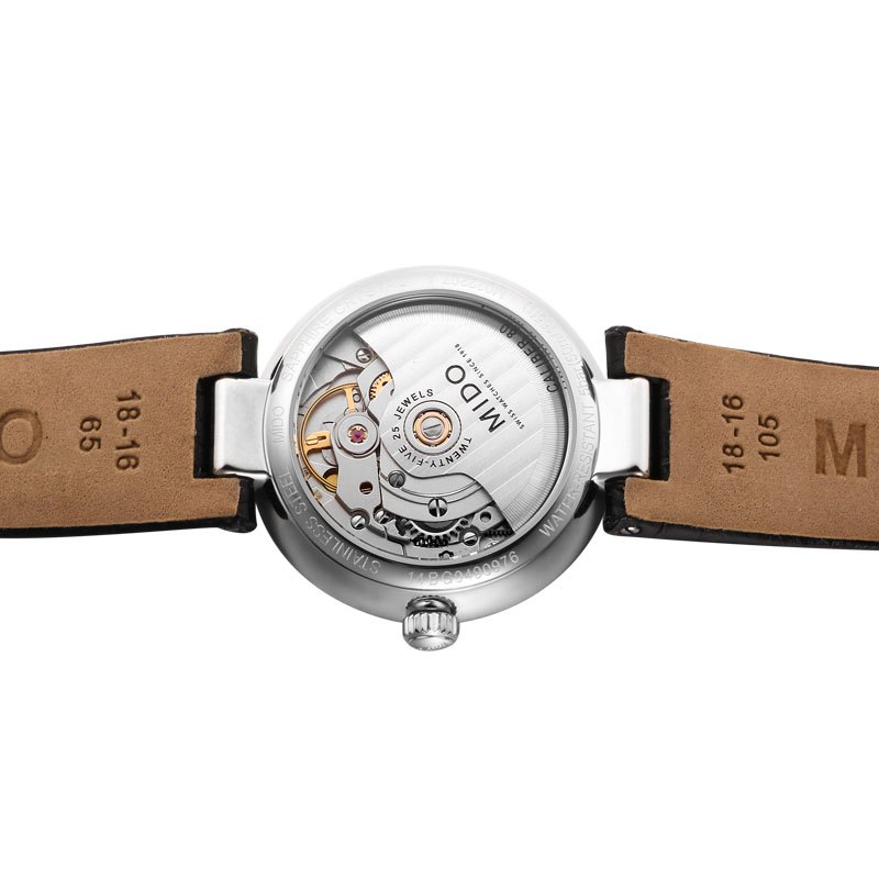 美度 Mido BARONCELLI 贝伦赛丽系列 M022.207.16.036.10 机械 女表