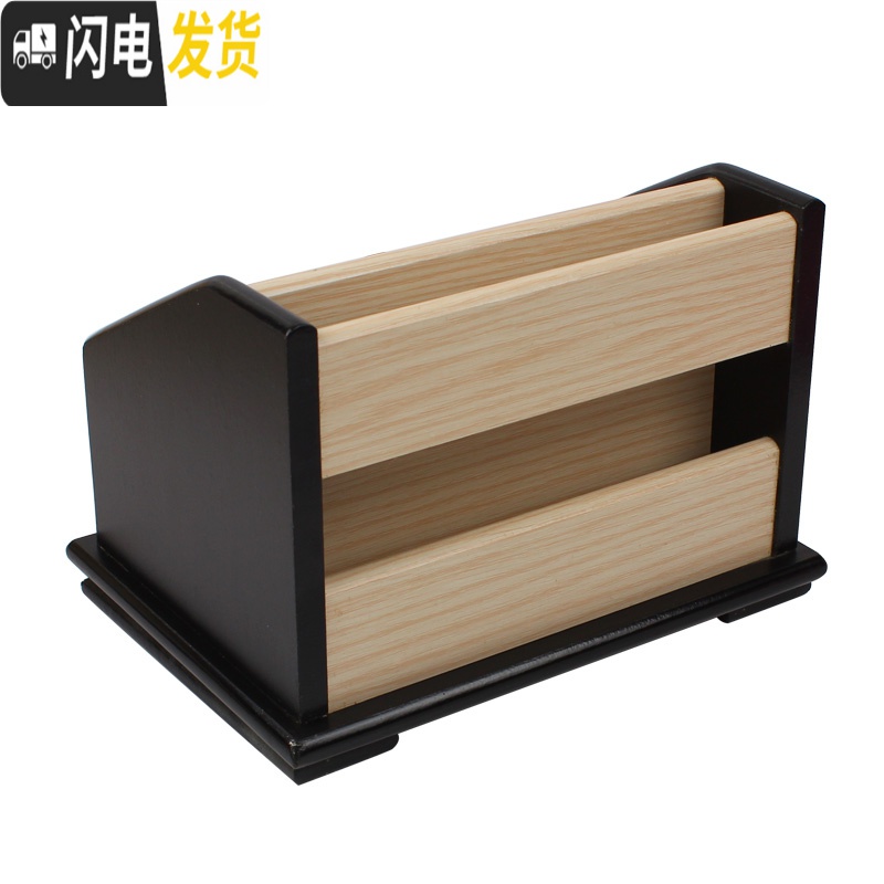 三维工匠木制笔筒带抽屉办公室收纳盒名片座家居木质笔筒可爱桌面收纳盒学生文具盒收纳笔架多功能木质白 乳白色(5029-3)高清大图