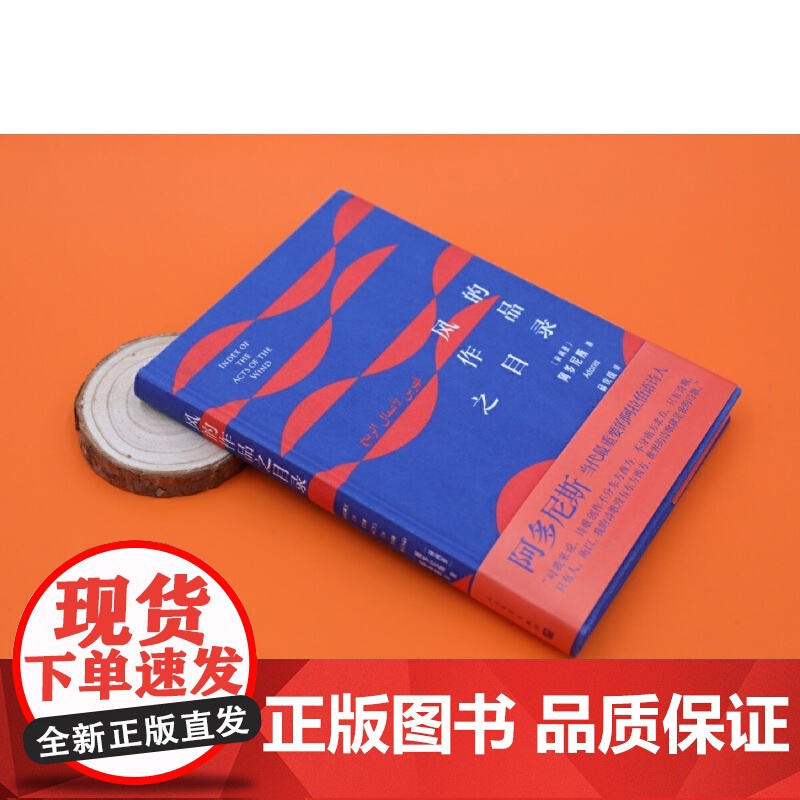风的作品之目录 阿多尼斯 人民文学出版社 正版书籍高清大图
