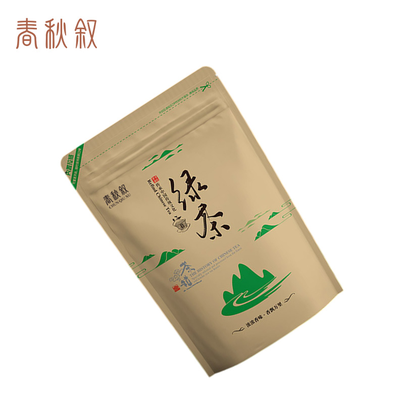 春秋叙 绿茶 100g/袋高清大图