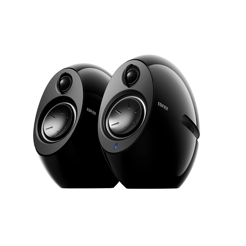 EDIFIER/漫步者e25HD多媒体音箱HIFI级高音质电脑电视音响家用2.0 太空黑高清大图