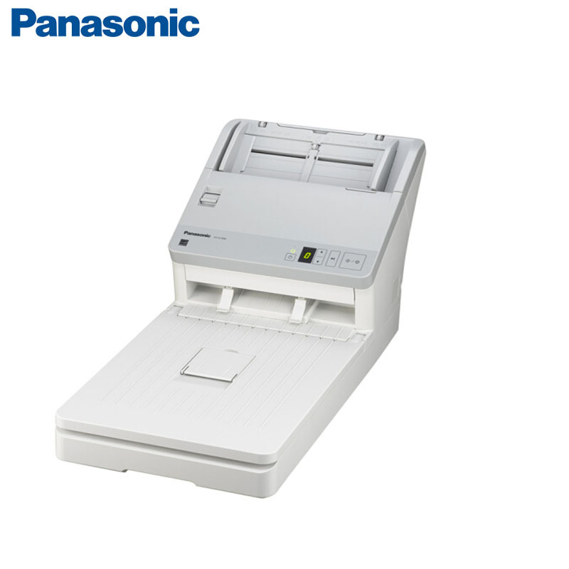 松下(panasonic)KV-SL3035 A4馈纸式+平板高速高清双面彩色文档 平板式扫描仪 白色