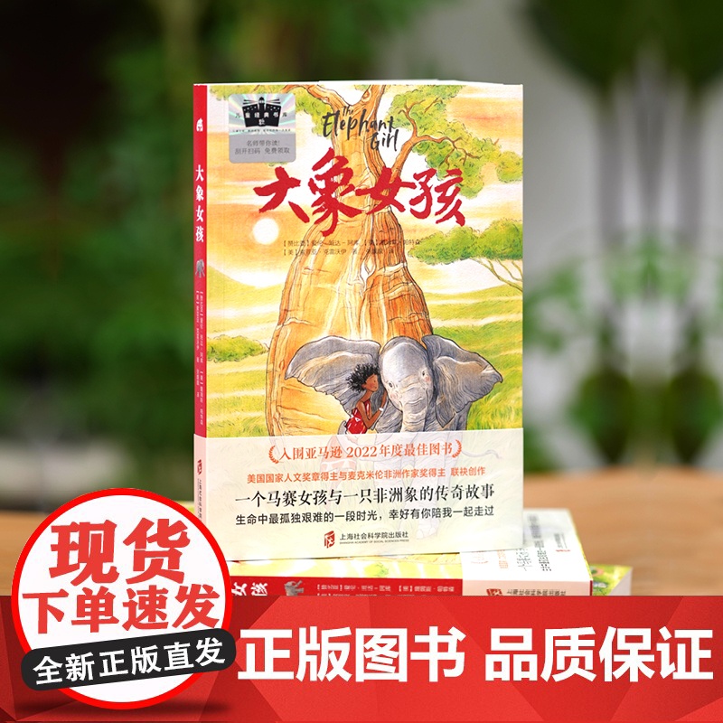 《大象女孩》2024百班千人六年级暑假阅读小学生课外阅读书籍9-12岁儿童文学小说正版三四五六年级青少年儿童文学成长高清大图