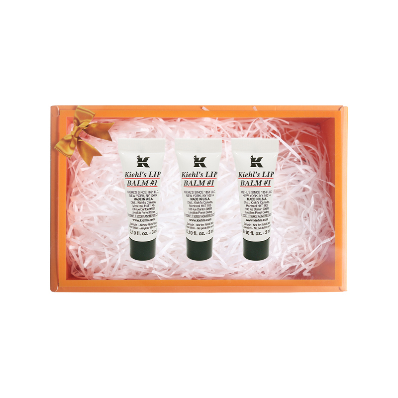 [国内专柜版·中小样]科颜氏(Kiehl’s)护唇膏3ml*3(滋润 保湿)