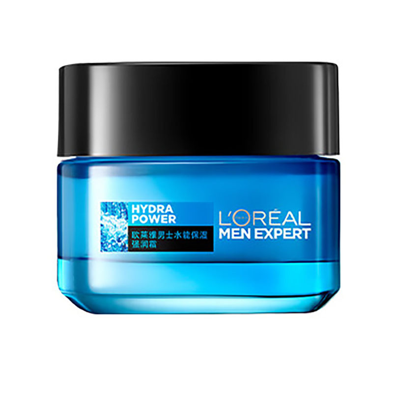 欧莱雅 50ml男士水能保湿强润霜