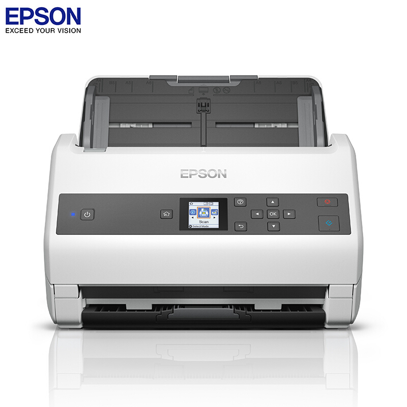 爱普生(EPSON)DS-870 高速高清A4幅面馈纸式彩色文档 扫描仪