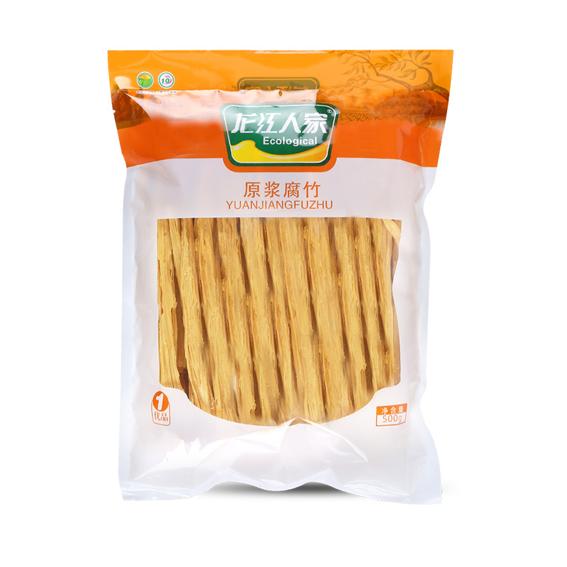 龙江人家腐竹干货500g 黄豆腐竹手工豆腐皮豆皮