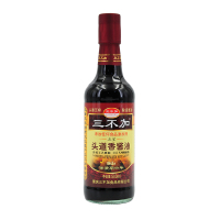 三不加头道香五星酱油500ml纯粮酿造未加任何食品添加剂