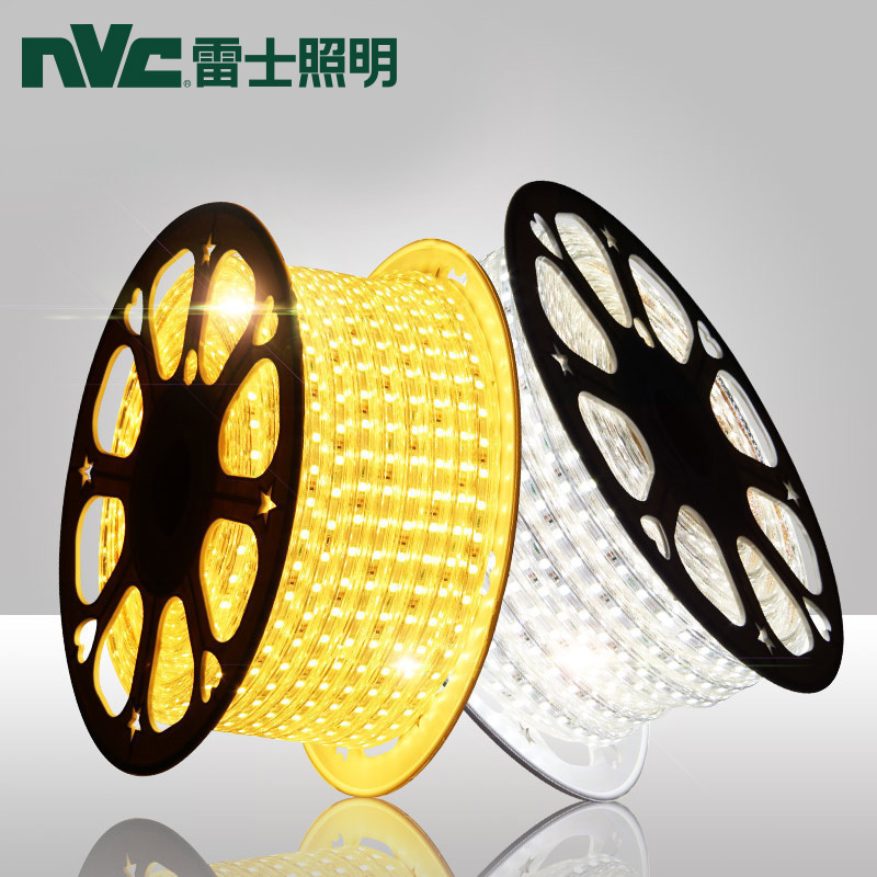 雷士照明(NVC)LED灯带 吊顶灯带 霓虹灯带 多色亮贴片高亮防水暗槽灯条 (需自购连接头)