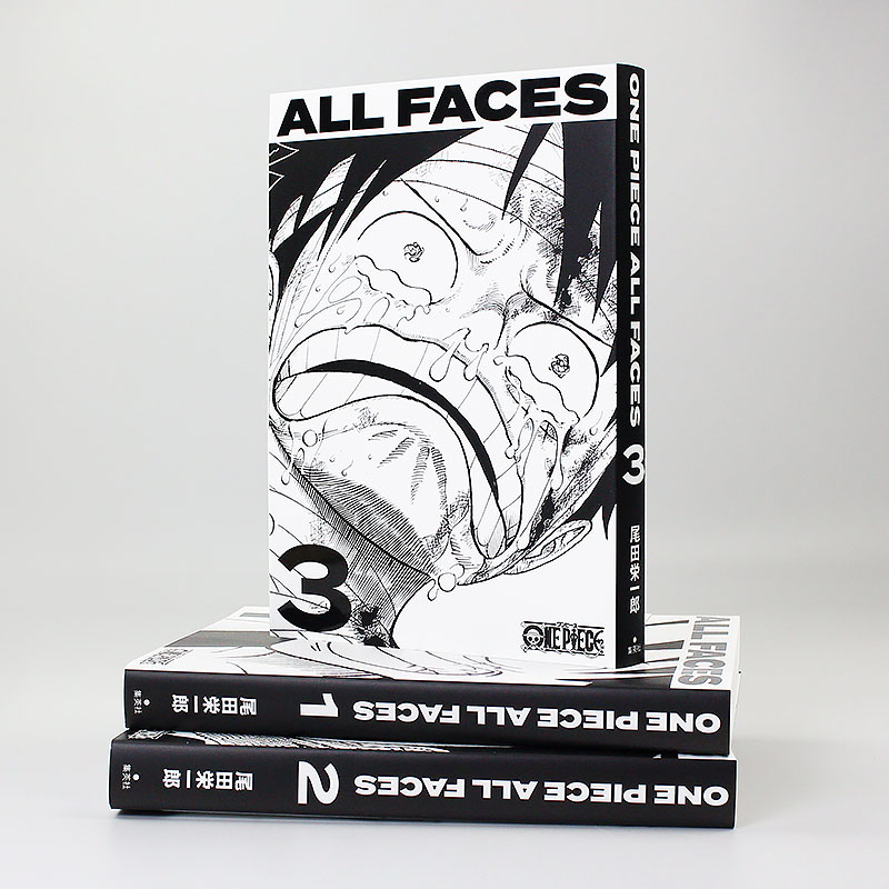海贼王3 [正版]日文原版海贼王漫画爱藏版资料集1-3 ONE PIECE ALL FACES 1海贼王1 2 3高清大图