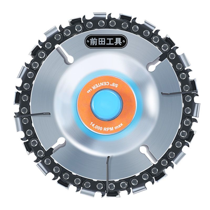 角磨机链条锯片链盘刨子磨光机手磨机木工4寸角磨机锯片开槽打磨4寸角