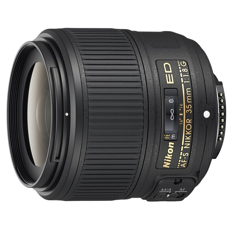 尼康/Nikon AF-S尼克尔35mm f/1.8G ED 全画幅单反广角定焦镜头 大光圈人像镜头 58mm 尼康卡口