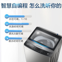 海尔(Haier)9/10公斤洗衣机 幂动力防缠绕全自动波轮家用洗衣机单筒洗脱一体机 羊毛洗 免清洗