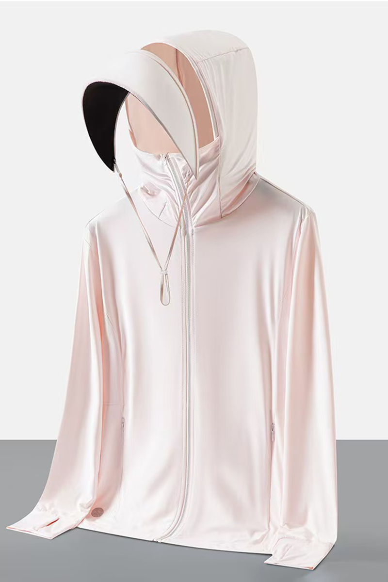 惠铁防紫外线黑胶冰丝防晒衣防晒服 Z50 件高清大图