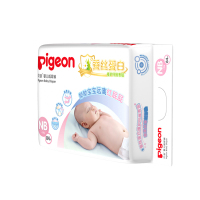 贝亲Pigeon小号纸尿裤NB84片(0-5kg)(蚕丝蛋白系列)柔然超薄透气干爽新生儿出生婴儿男女宝宝尿不湿纸尿裤
