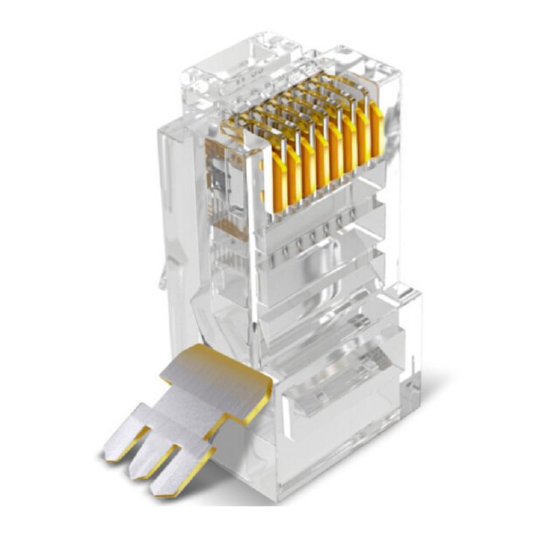 昌寳超5类rj45网络水晶头8p8c电脑网线接头cat5e水晶头