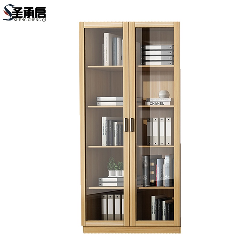 圣承启 落地书柜 对开台高清大图