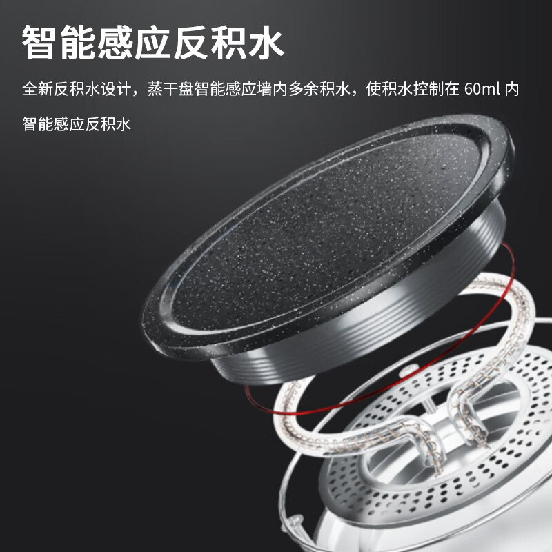 [年度新品]德普(Depelec) NS55 高端旗舰嵌入式蒸烤箱 彩屏触控 家用多功能蒸箱烤箱一体机