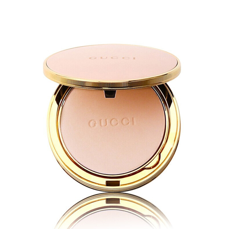 古驰gucci粉饼柔焦凝光粉饼蓝色修容粉饼细腻定妆哑光控油蜜粉饼10g